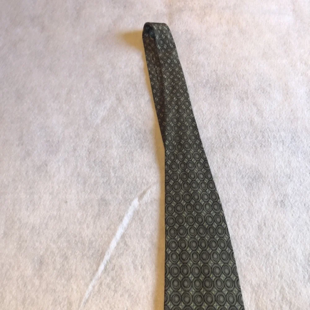 Grateful Dead Tie Green picasso Moon Sixth‎ set Jerry Garcia 100% Silk 1996